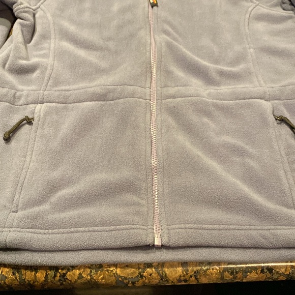 L.L. Bean slate blue women’s zip up fleece. - Picture 4 of 4